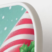 かわいいクリスマス小人 ピックルボールラケット (左詳細)