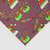 かわいいクリスマス小人 薄葉紙 (詳細)