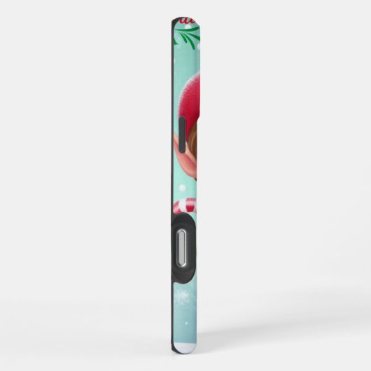 かわいいクリスマス小人 iPhoneケース (右側面)