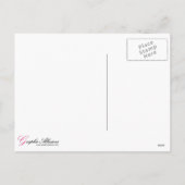 かわいいクリスマス小妖精や小人 シーズンポストカード (裏面)