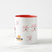 かわいいクリスマス幽霊マグカップ | ホリデージンジャーブレッド&P マグカップ (中央)