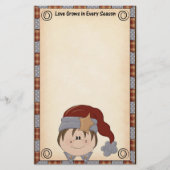 かわいいクリスマス文房具 便箋 (正面)