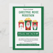 かわいいクリスマス映画マラソン 招待状 (正面)