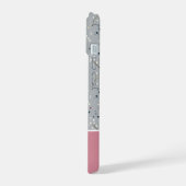 かわいいクリスマス柄 iPhone 15ケース (左側面)