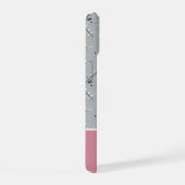 かわいいクリスマス柄 iPhone 15ケース (右側面)