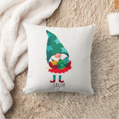 かわいいクリスマス格言とクリスマスオーナメント クッション (ブランケット)