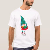 かわいいクリスマス格言とクリスマスオーナメント Tシャツ (正面)