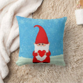 かわいいクリスマス格言とハート装飾用クッション クッション (ブランケット)