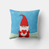 かわいいクリスマス格言とハート装飾用クッション クッション (裏面)