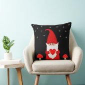 かわいいクリスマス格言オンブラック クッション (椅子)