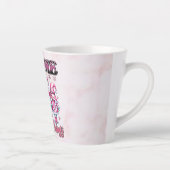 かわいいクリスマス格言マグカップ カフェラテマグ (右)