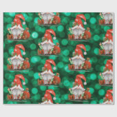 かわいいクリスマス格言ラッピング紙 ラッピングペーパー (フラット)