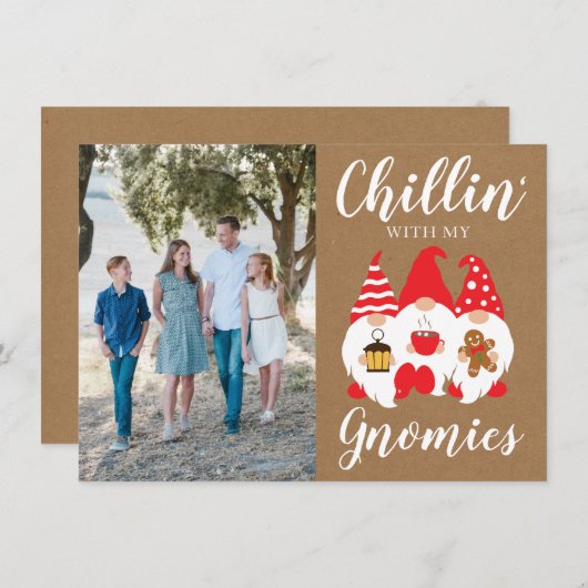 かわいいクリスマス格言家族の写真 シーズンカード