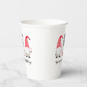 かわいいクリスマス格言紙カップ 紙コップ (右)