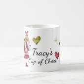 かわいいクリスマス格言 コーヒーマグカップ (中央)