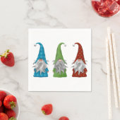 かわいいクリスマス格言 スタンダードカクテルナプキン (インサイチュ)