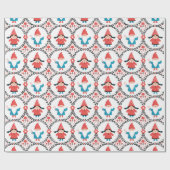 かわいいクリスマス格言 ラッピングペーパー (フラット)