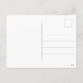 かわいいクリスマス犬たちハッピーパワリー シーズンポストカード (裏面)