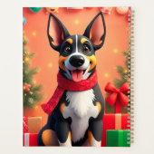 🎁かわいいクリスマス犬プランナーギフト子供用✨ プランナー手帳 (裏面)