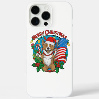 かわいいクリスマス犬 iPhone 16 PRO MAXケース