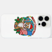 かわいいクリスマス犬 Case-Mate iPhoneケース (裏面 (横))