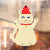 かわいいクリスマス猫 ウィンドウサイン (シート2)