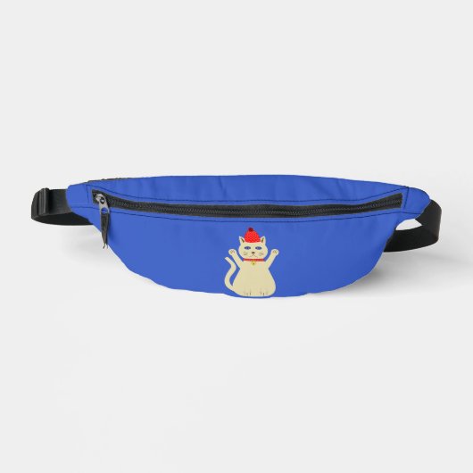 かわいいクリスマス猫 ファニーパック (正面)