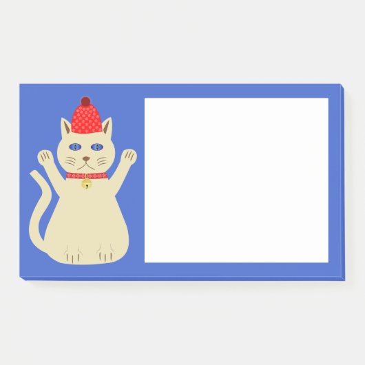 かわいいクリスマス猫 ポストイット (正面)