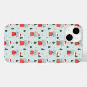 かわいいクリスマス猫 Case-Mate iPhoneケース (裏面 (横))