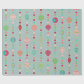 かわいいクリスマス紙 ラッピングペーパー (フラット)