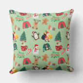 かわいいクリスマス装飾用クッション クッション (裏面)