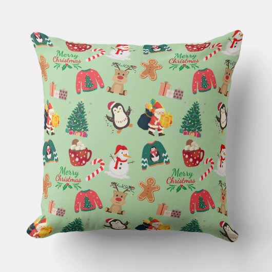 かわいいクリスマス装飾用クッション クッション (正面)