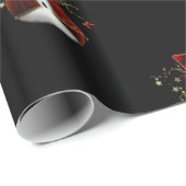 かわいいクリスマス雪だるま ラッピングペーパー (ロールコーナー)