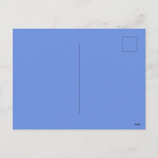 かわいいクリスマス雪だるま&雪の紙吹雪No Photo シーズンポストカード (裏面)