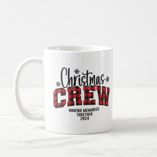 かわいいクリスマス2024思い出の作りベビー コーヒーマグカップ (左)