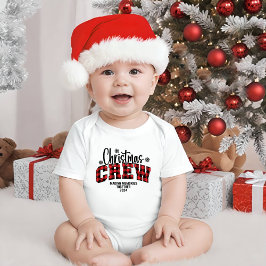 かわいいクリスマス2024 一緒に思い出を作ろう ベビーボディスーツ