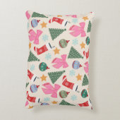 かわいいクリスマス アクセントクッション (裏面(縦))