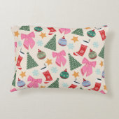 かわいいクリスマス アクセントクッション (裏面)