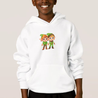 かわいいクリスマス+エルフの幻想的なキャラクターTシャツ