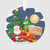 かわいいクリスマス オーナメント  (正面)