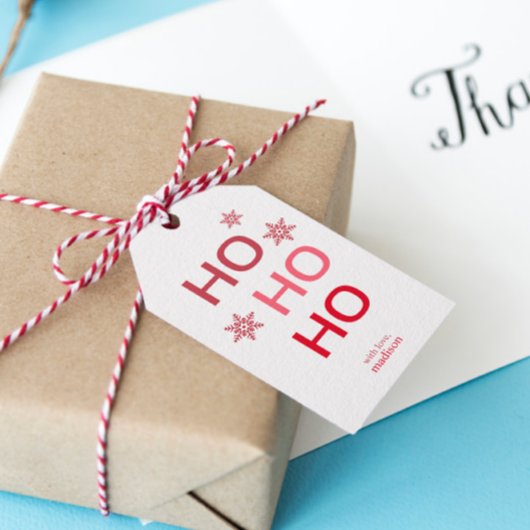 かわいいクリスマス ギフトタグ