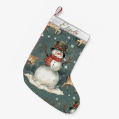 かわいいクリスマス クリスマス ストッキング (正面 (吊り時))