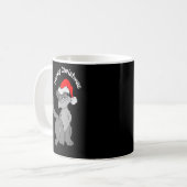 かわいいクリスマス コーヒーマグカップ (正面左)