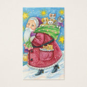 かわいいクリスマス サンタクロースと子猫と猫たち! (正面)