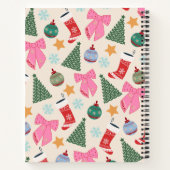 かわいいクリスマス ノートブック (裏面)