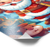 かわいいクリスマス フォトプリント            (角)