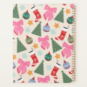 かわいいクリスマス プランナー手帳 (裏面)