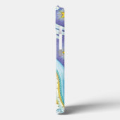 かわいいクリスマス、ホルンを演奏する音楽天使 Case-Mate iPhoneケース (裏面 / 左)