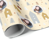 かわいいクリスマス ラッピングペーパー (ロールコーナー)