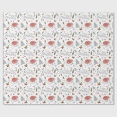 かわいいクリスマス ラッピングペーパー (フラット)